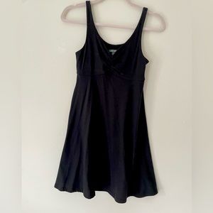Black skater dress